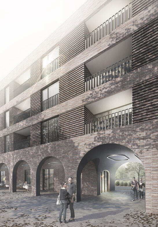 Erster Preis auf dem Baufeld 5 und 6 im Pergolenviertel
