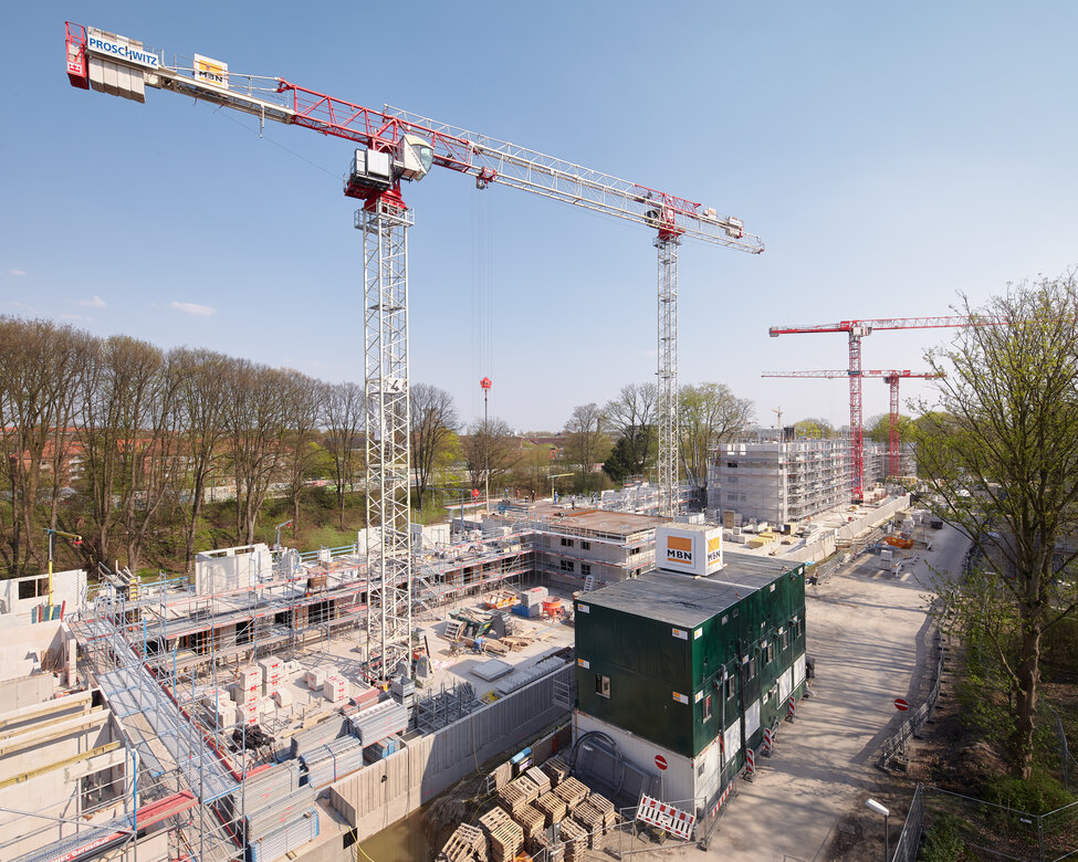 Grete-Zabe-Weg - Grundsteinlegung