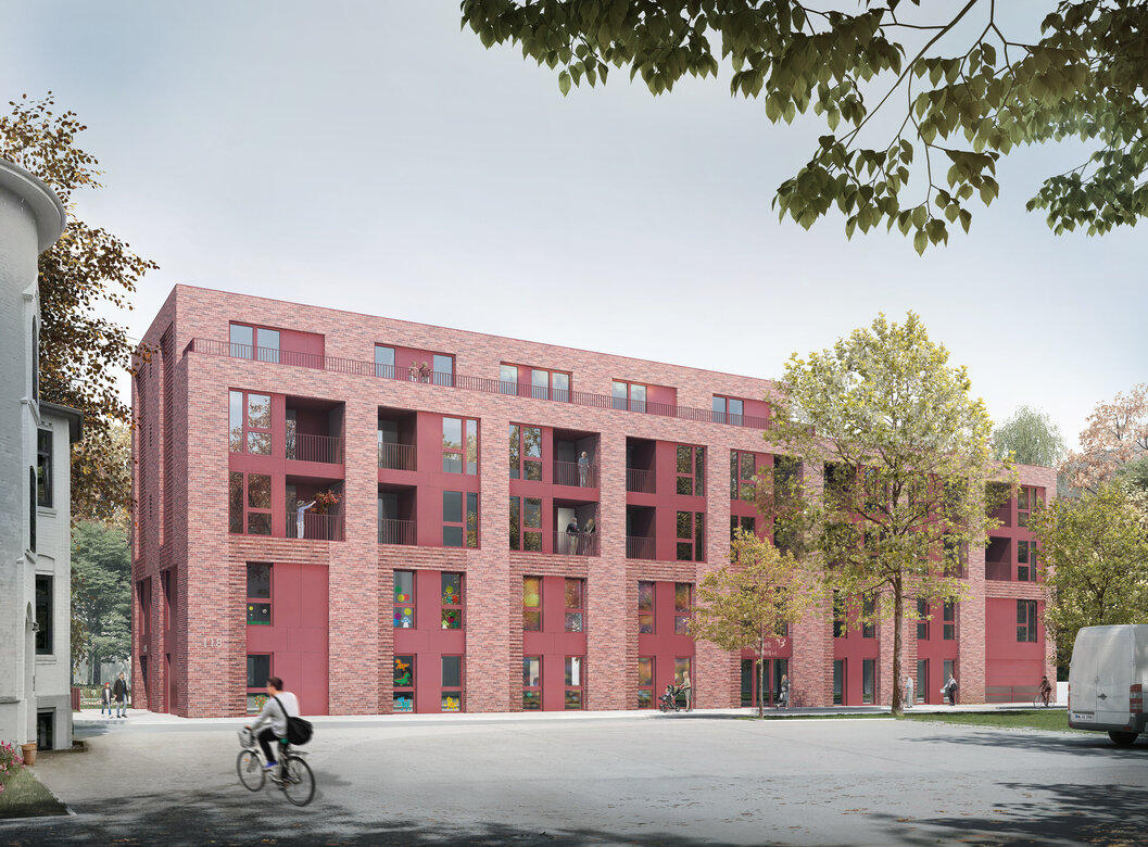 Wohngebäude mit KiTa an der Friedensallee